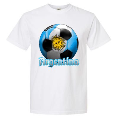 Argentina Soccer Logo Garment-Dyed Heavyweight T-Shirt