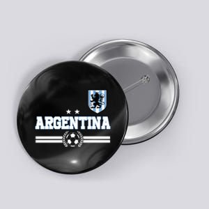 Argentina Soccer Team Fan Logo Button