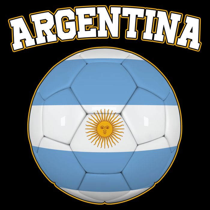 Argentina Team Flag Soccer Ball World Cup Mug