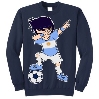 Argentinian Dabbing Soccer Boy Argentina Sweatshirt