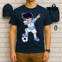 Argentinian Dabbing Soccer Boy Argentina T-Shirt