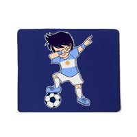 Argentinian Dabbing Soccer Boy Argentina Mousepad