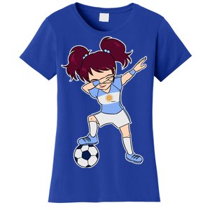 Argentinian Dabbing Soccer Gril Argentina Women's T-Shirt