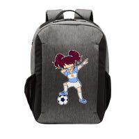 Argentinian Dabbing Soccer Gril Argentina Vector Backpack