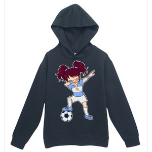 Argentinian Dabbing Soccer Gril Argentina Urban Pullover Hoodie