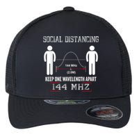 Amateur Radio Ham Social Distancing Ham Radio Operator Flexfit Unipanel Trucker Cap
