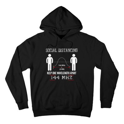 Amateur Radio Ham Social Distancing Ham Radio Operator Hoodie