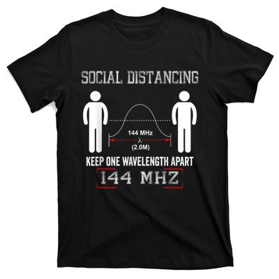 Amateur Radio Ham Social Distancing Ham Radio Operator T-Shirt