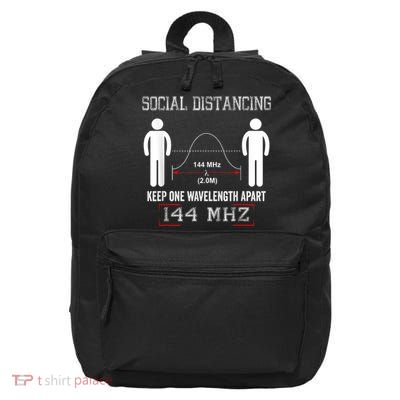 Amateur Radio Ham Social Distancing Ham Radio Operator 16 in Basic Backpack