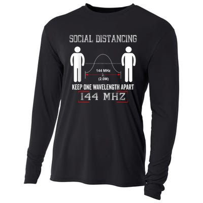 Amateur Radio Ham Social Distancing Ham Radio Operator Cooling Performance Long Sleeve Crew