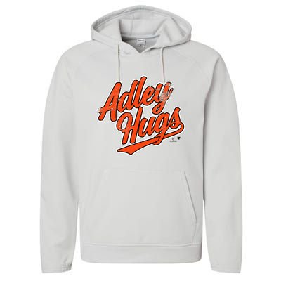 A.D.L.E.Y R.U.T.S.C.H.M.A.N Hug Script Baltimore Baseball Performance Fleece Hoodie