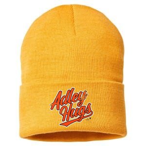 A.D.L.E.Y R.U.T.S.C.H.M.A.N Hug Script Baltimore Baseball Sustainable Knit Beanie