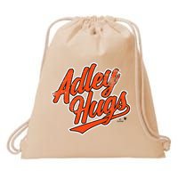 A.D.L.E.Y R.U.T.S.C.H.M.A.N Hug Script Baltimore Baseball Drawstring Bag