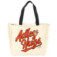 A.D.L.E.Y R.U.T.S.C.H.M.A.N Hug Script Baltimore Baseball Zip Tote Bag