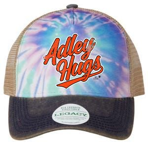 A.D.L.E.Y R.U.T.S.C.H.M.A.N Hug Script Baltimore Baseball Legacy Tie Dye Trucker Hat