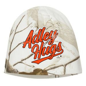 A.D.L.E.Y R.U.T.S.C.H.M.A.N Hug Script Baltimore Baseball Kati - Camo Knit Beanie