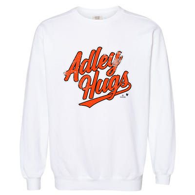 A.D.L.E.Y R.U.T.S.C.H.M.A.N Hug Script Baltimore Baseball Garment-Dyed Sweatshirt