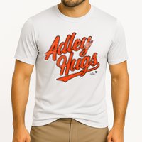 A.D.L.E.Y R.U.T.S.C.H.M.A.N Hug Script Baltimore Baseball Cooling Performance Crew T-Shirt