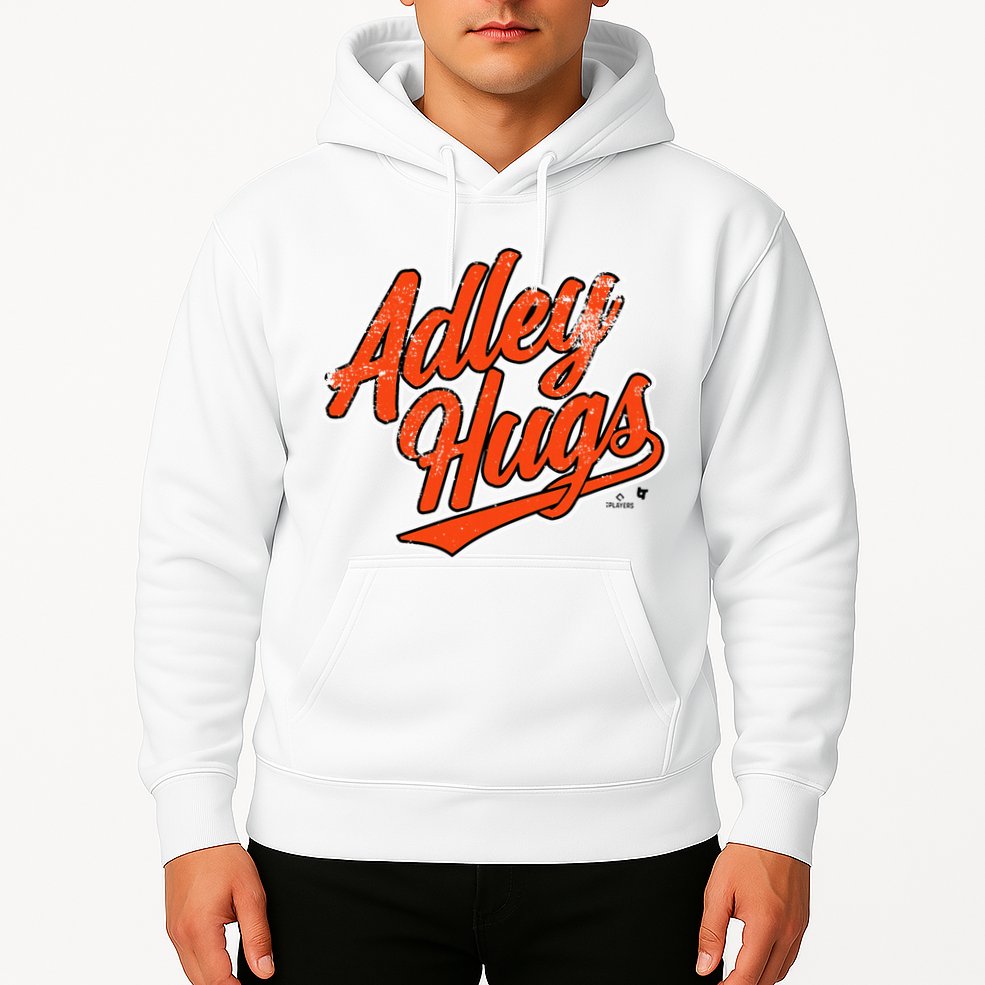 A.D.L.E.Y R.U.T.S.C.H.M.A.N Hug Script Baltimore Baseball Hoodie