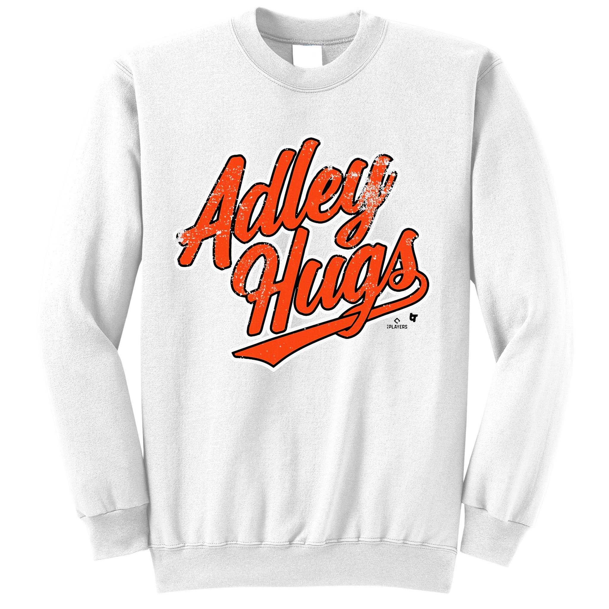 A.D.L.E.Y R.U.T.S.C.H.M.A.N Hug Script Baltimore Baseball Sweatshirt