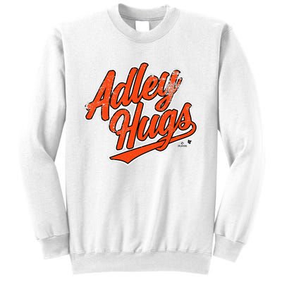 A.D.L.E.Y R.U.T.S.C.H.M.A.N Hug Script Baltimore Baseball Sweatshirt