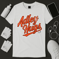 A.D.L.E.Y R.U.T.S.C.H.M.A.N Hug Script Baltimore Baseball T-Shirt
