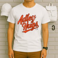 A.D.L.E.Y R.U.T.S.C.H.M.A.N Hug Script Baltimore Baseball T-Shirt