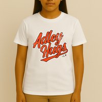 A.D.L.E.Y R.U.T.S.C.H.M.A.N Hug Script Baltimore Baseball T-Shirt