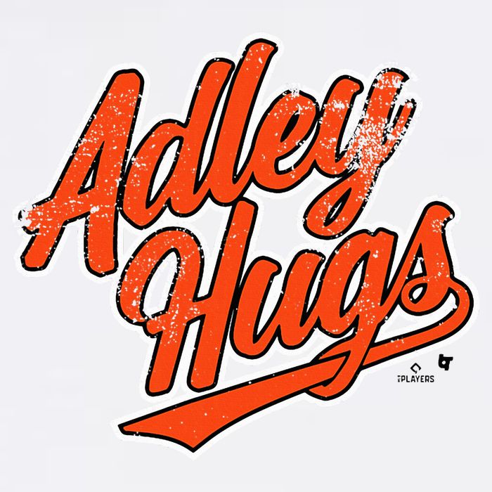 A.D.L.E.Y R.U.T.S.C.H.M.A.N Hug Script Baltimore Baseball T-Shirt