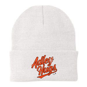 A.D.L.E.Y R.U.T.S.C.H.M.A.N Hug Script Baltimore Baseball Knit Cap Winter Beanie