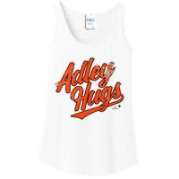 A.D.L.E.Y R.U.T.S.C.H.M.A.N Hug Script Baltimore Baseball Ladies Essential Tank