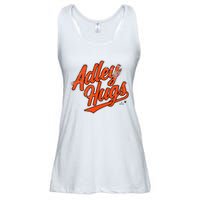 A.D.L.E.Y R.U.T.S.C.H.M.A.N Hug Script Baltimore Baseball Ladies Essential Flowy Tank