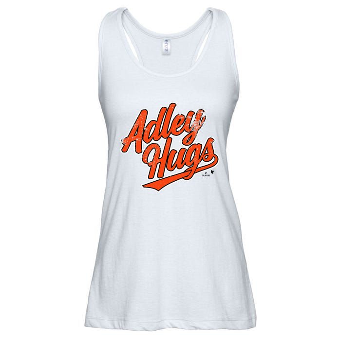 A.D.L.E.Y R.U.T.S.C.H.M.A.N Hug Script Baltimore Baseball Ladies Essential Flowy Tank