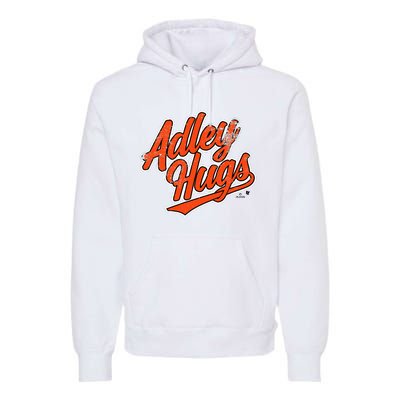 A.D.L.E.Y R.U.T.S.C.H.M.A.N Hug Script Baltimore Baseball Premium Hoodie