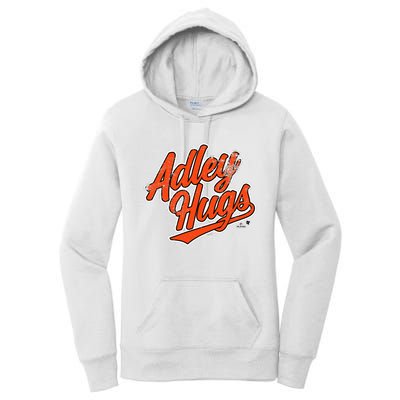 A.D.L.E.Y R.U.T.S.C.H.M.A.N Hug Script Baltimore Baseball Women's Pullover Hoodie