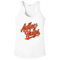 A.D.L.E.Y R.U.T.S.C.H.M.A.N Hug Script Baltimore Baseball Ladies PosiCharge Competitor Racerback Tank