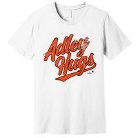 A.D.L.E.Y R.U.T.S.C.H.M.A.N Hug Script Baltimore Baseball Premium T-Shirt