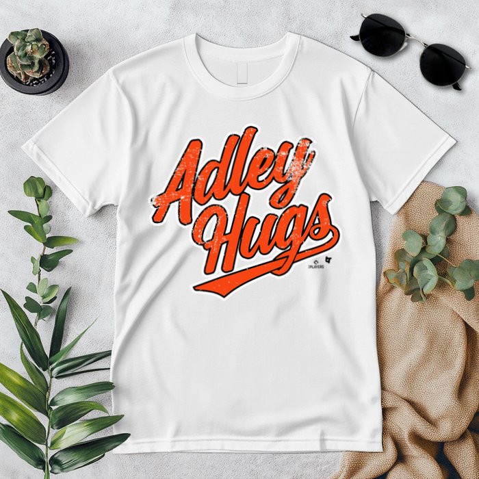 A.D.L.E.Y R.U.T.S.C.H.M.A.N Hug Script Baltimore Baseball Premium T-Shirt