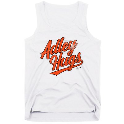 A.D.L.E.Y R.U.T.S.C.H.M.A.N Hug Script Baltimore Baseball Tank Top