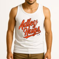 A.D.L.E.Y R.U.T.S.C.H.M.A.N Hug Script Baltimore Baseball Tank Top