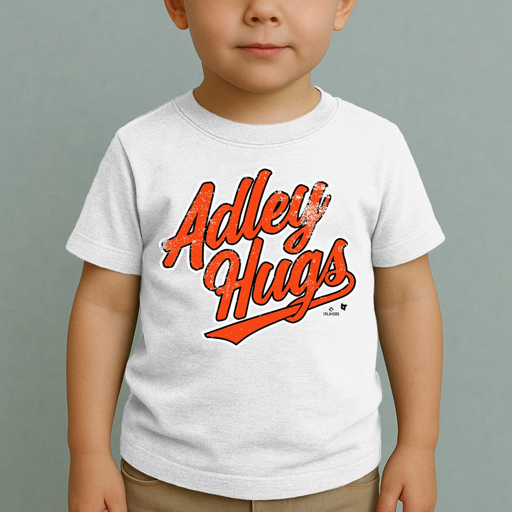A.D.L.E.Y R.U.T.S.C.H.M.A.N Hug Script Baltimore Baseball Toddler T-Shirt