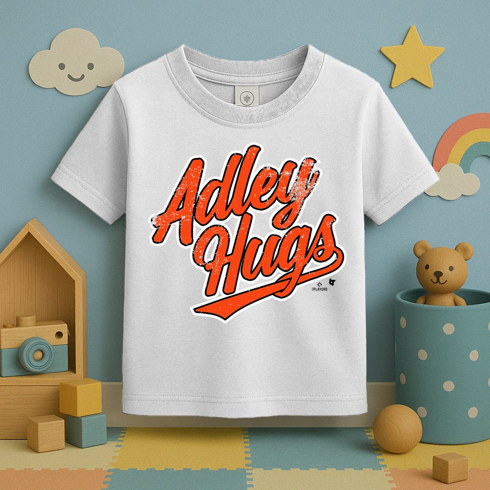 A.D.L.E.Y R.U.T.S.C.H.M.A.N Hug Script Baltimore Baseball Toddler T-Shirt