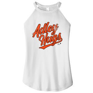 A.D.L.E.Y R.U.T.S.C.H.M.A.N Hug Script Baltimore Baseball Women's Perfect Tri Rocker Tank