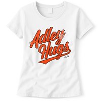 A.D.L.E.Y R.U.T.S.C.H.M.A.N Hug Script Baltimore Baseball Womens T-Shirt