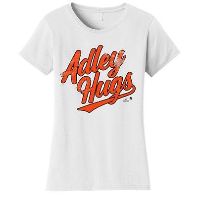 A.D.L.E.Y R.U.T.S.C.H.M.A.N Hug Script Baltimore Baseball Women's T-Shirt