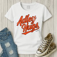 A.D.L.E.Y R.U.T.S.C.H.M.A.N Hug Script Baltimore Baseball Womens T-Shirt