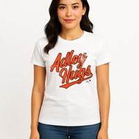 A.D.L.E.Y R.U.T.S.C.H.M.A.N Hug Script Baltimore Baseball Womens T-Shirt