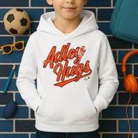 A.D.L.E.Y R.U.T.S.C.H.M.A.N Hug Script Baltimore Baseball Kids Hoodie