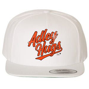 A.D.L.E.Y R.U.T.S.C.H.M.A.N Hug Script Baltimore Baseball Wool Snapback Cap