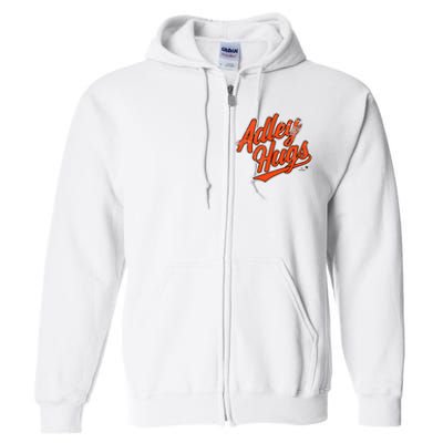 A.D.L.E.Y R.U.T.S.C.H.M.A.N Hug Script Baltimore Baseball Full Zip Hoodie